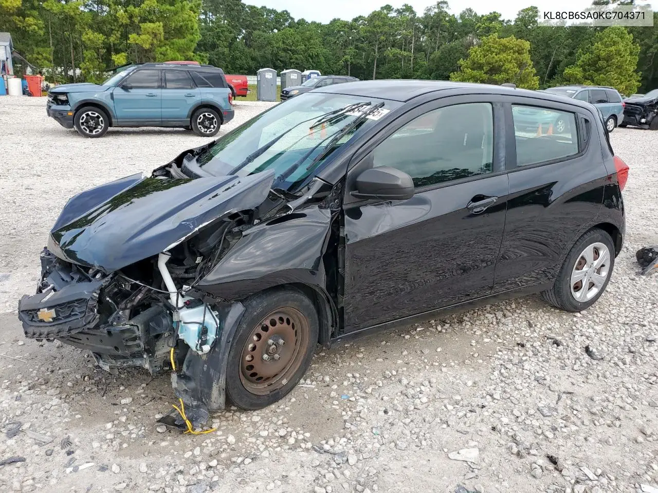 2019 Chevrolet Spark Ls VIN: KL8CB6SA0KC704371 Lot: 65344395
