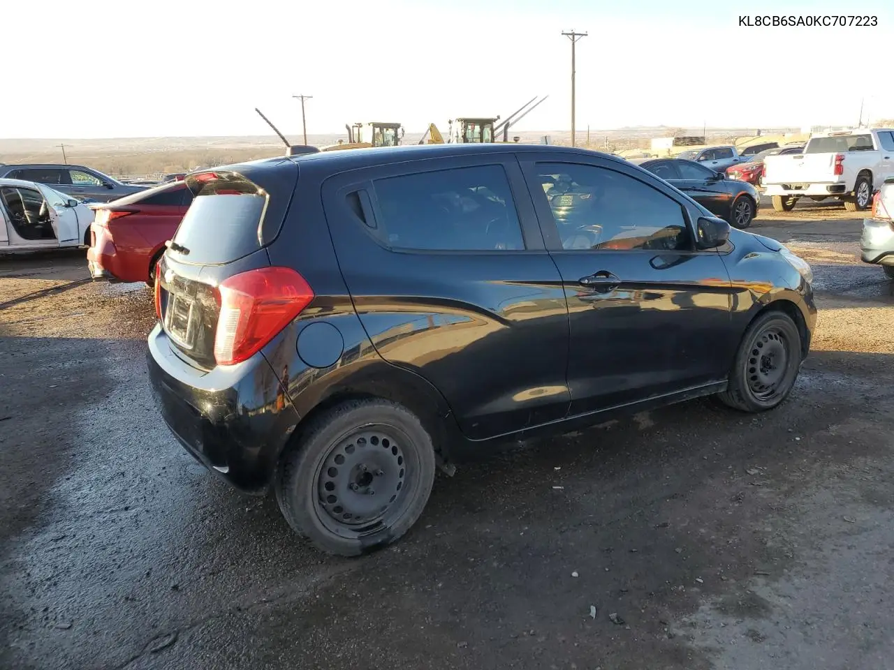 2019 Chevrolet Spark Ls VIN: KL8CB6SA0KC707223 Lot: 88037885
