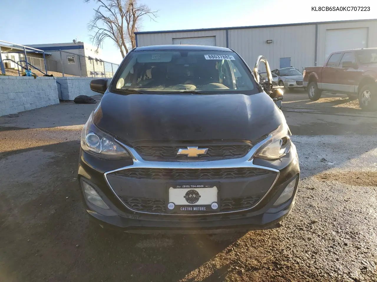 2019 Chevrolet Spark Ls VIN: KL8CB6SA0KC707223 Lot: 88037885