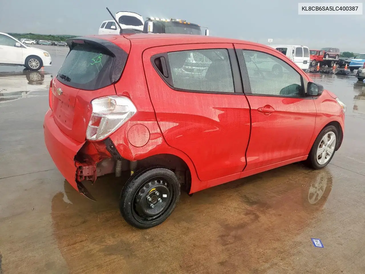 2020 Chevrolet Spark Ls VIN: KL8CB6SA5LC400387 Lot: 54509215