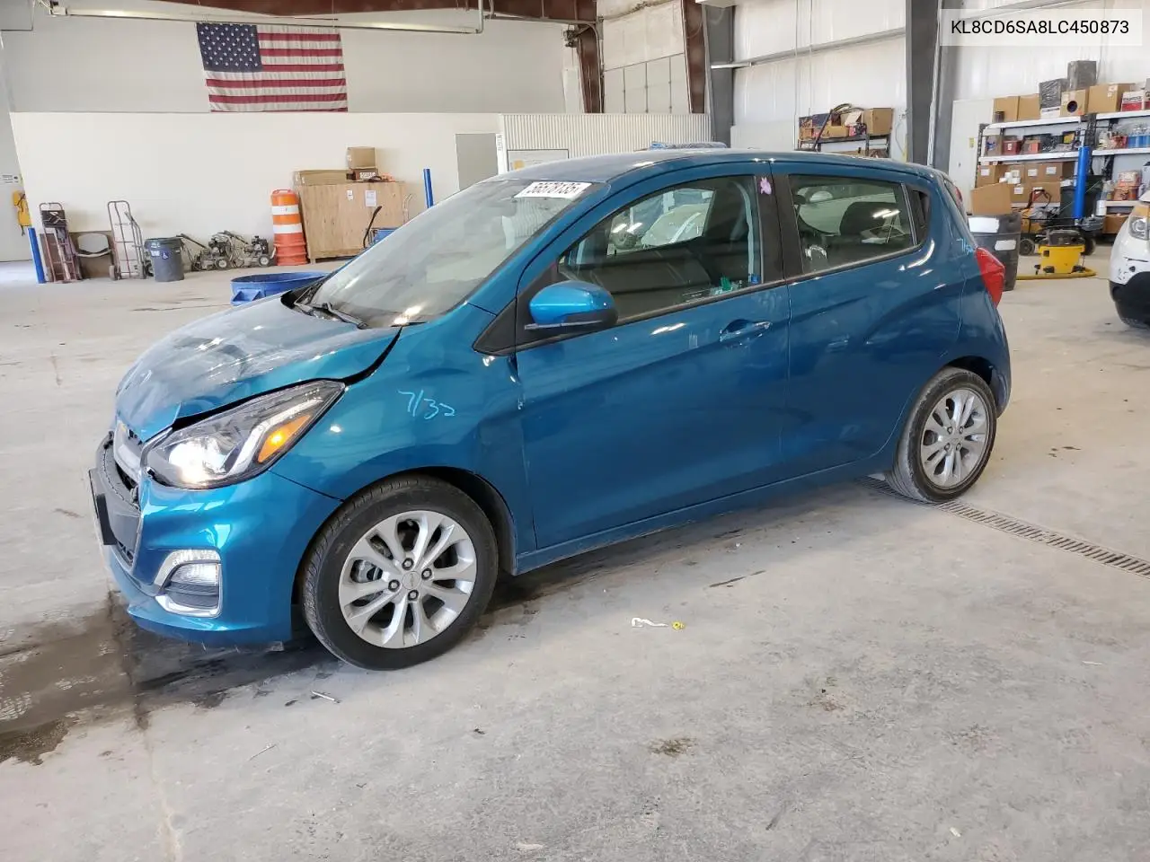 2020 Chevrolet Spark 1Lt VIN: KL8CD6SA8LC450873 Lot: 56578135