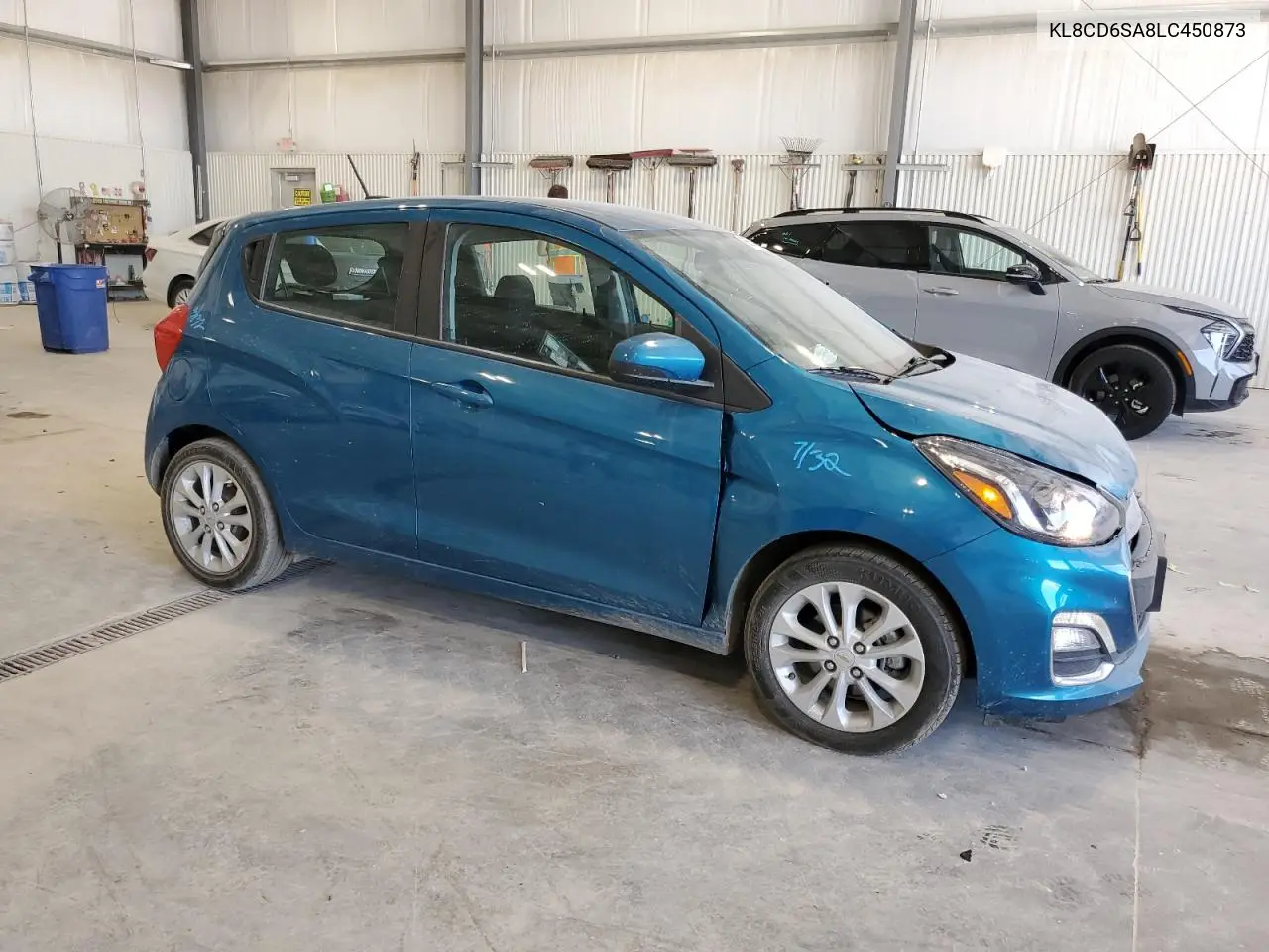 2020 Chevrolet Spark 1Lt VIN: KL8CD6SA8LC450873 Lot: 56578135