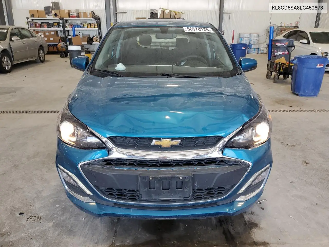 2020 Chevrolet Spark 1Lt VIN: KL8CD6SA8LC450873 Lot: 56578135