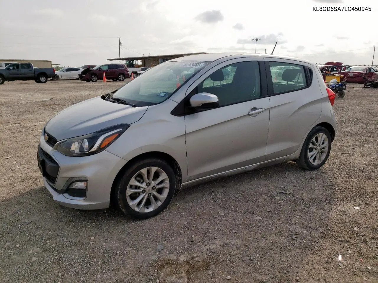 2020 Chevrolet Spark 1Lt VIN: KL8CD6SA7LC450945 Lot: 56741035