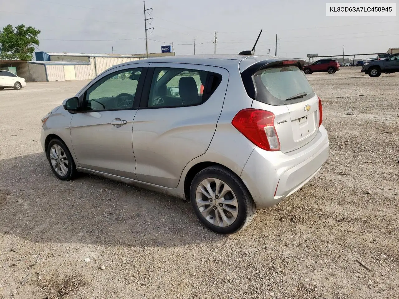 2020 Chevrolet Spark 1Lt VIN: KL8CD6SA7LC450945 Lot: 56741035