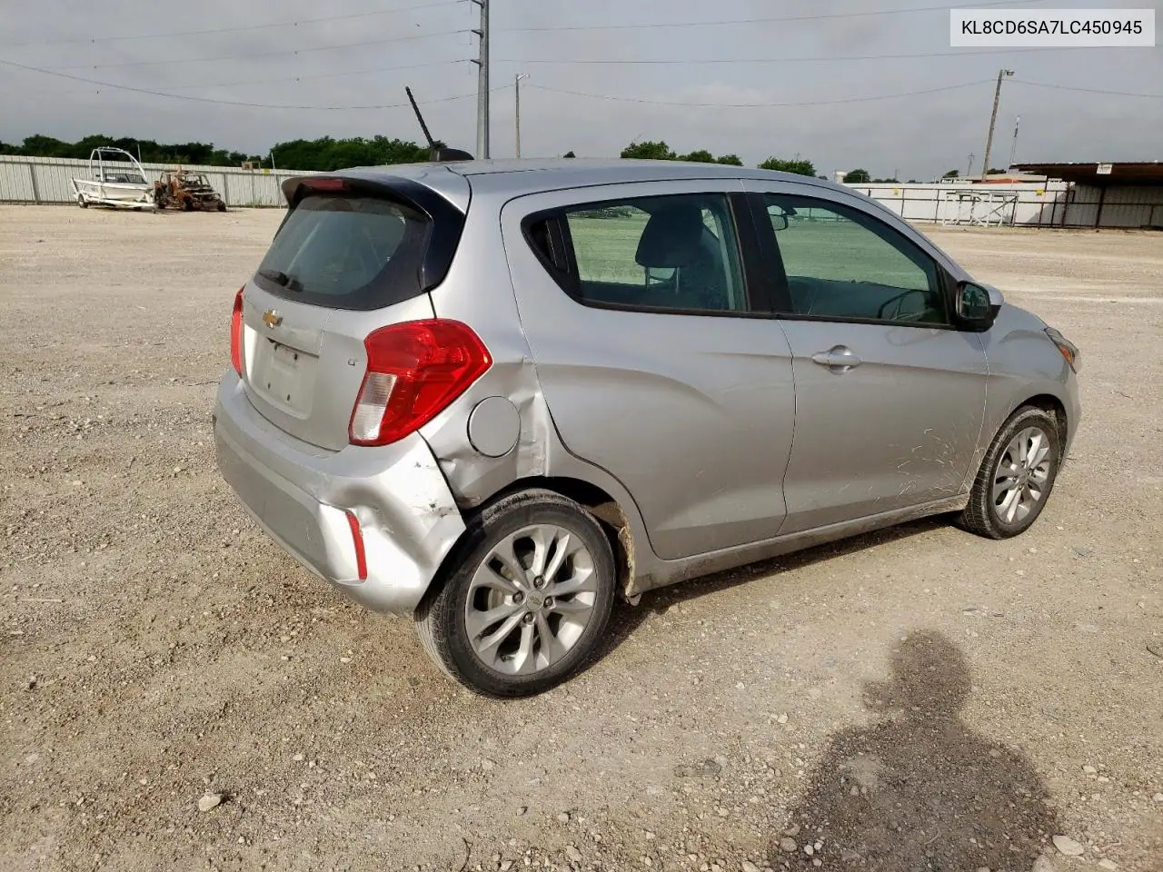 2020 Chevrolet Spark 1Lt VIN: KL8CD6SA7LC450945 Lot: 56741035