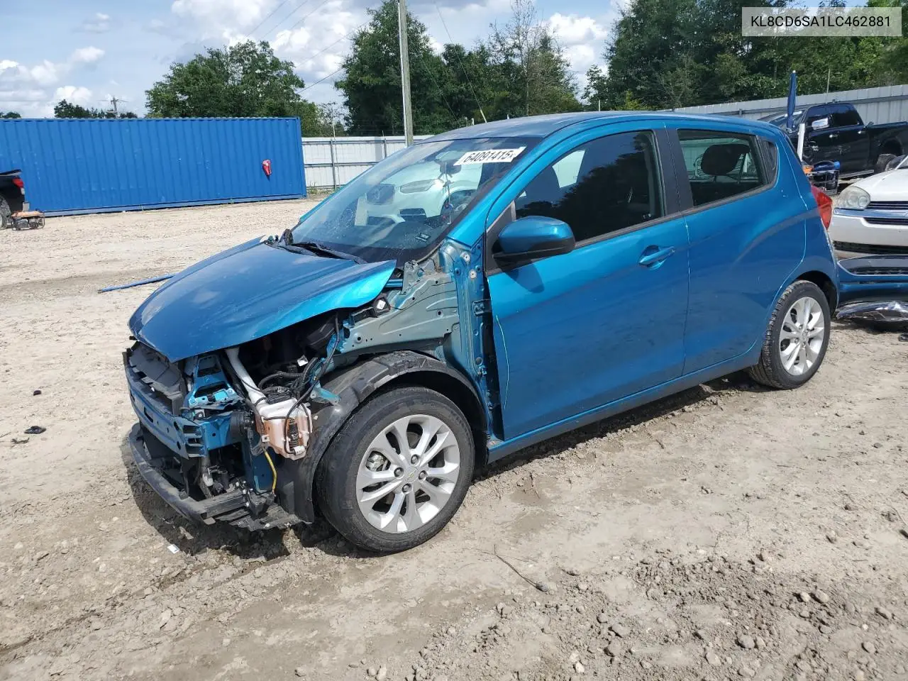 2020 Chevrolet Spark 1Lt VIN: KL8CD6SA1LC462881 Lot: 64091415