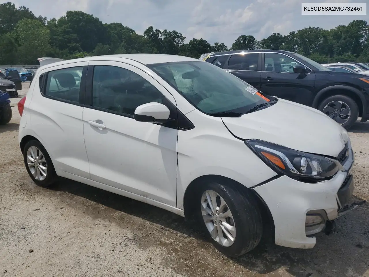 2021 Chevrolet Spark 1Lt VIN: KL8CD6SA2MC732461 Lot: 48052925