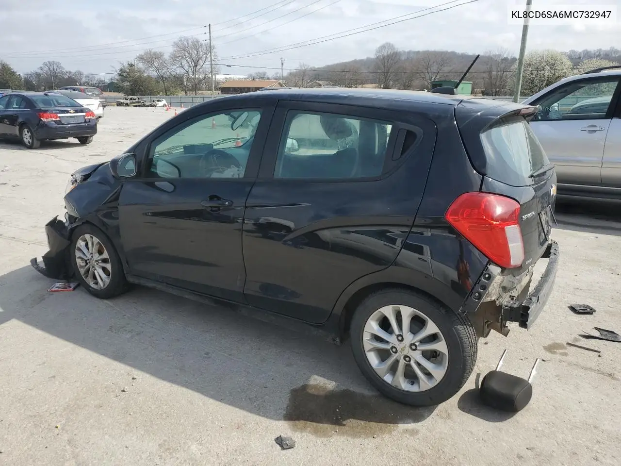 2021 Chevrolet Spark 1Lt VIN: KL8CD6SA6MC732947 Lot: 49165455