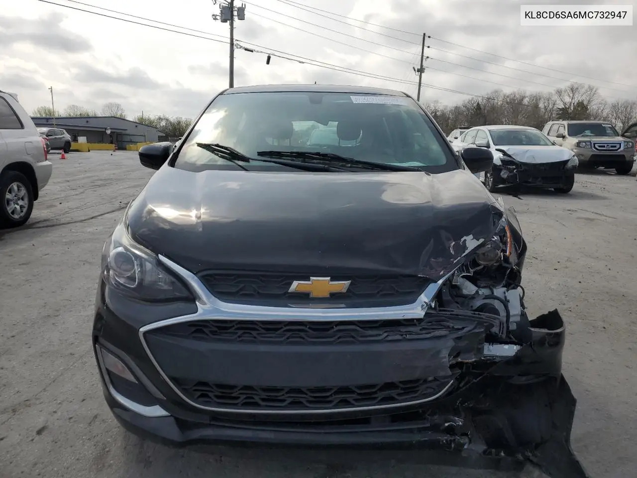 2021 Chevrolet Spark 1Lt VIN: KL8CD6SA6MC732947 Lot: 49165455