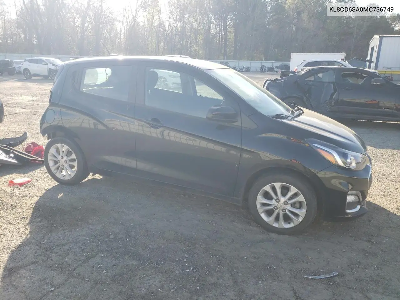 2021 Chevrolet Spark 1Lt VIN: KL8CD6SA0MC736749 Lot: 49174635