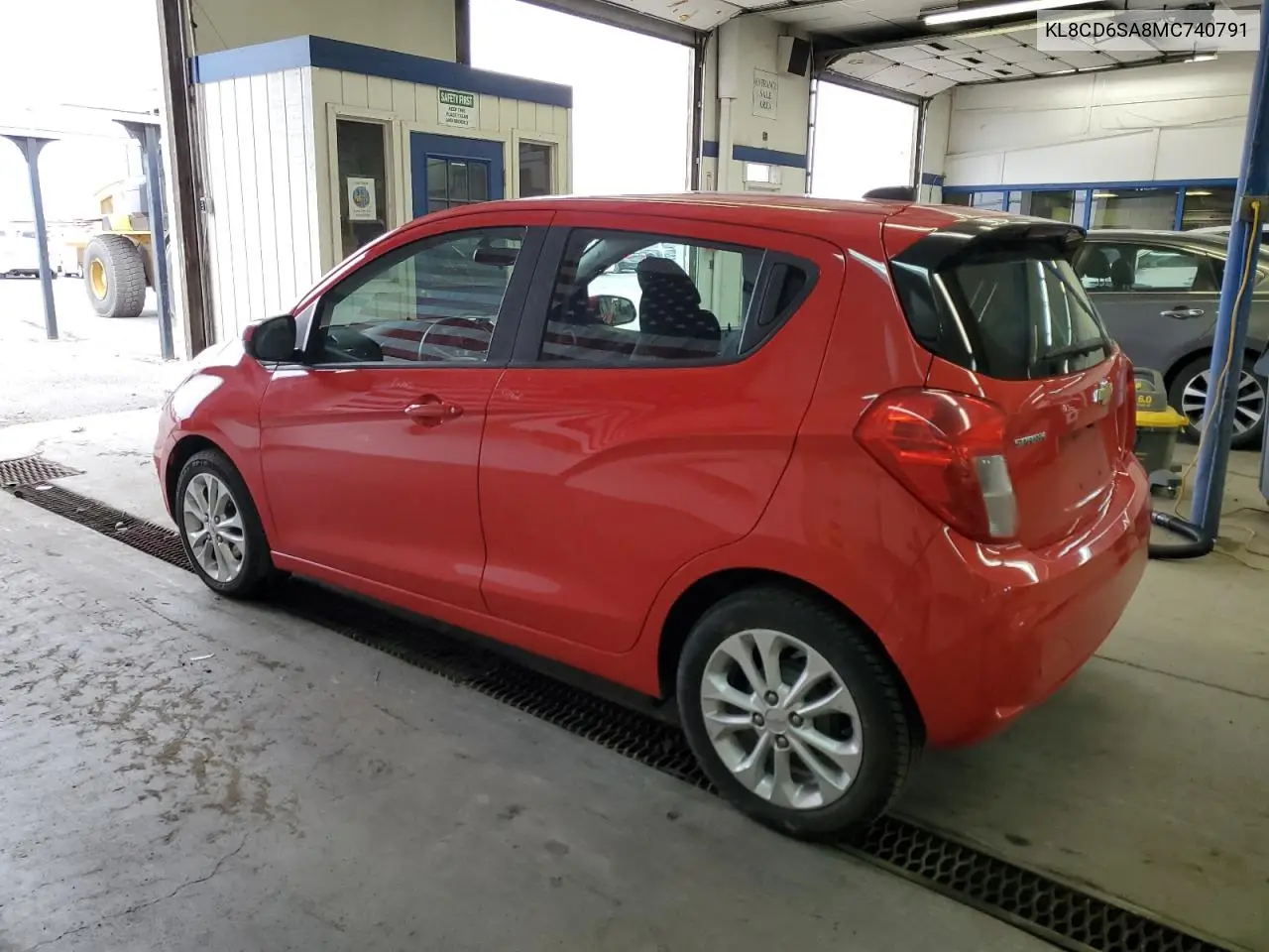 2021 Chevrolet Spark 1Lt VIN: KL8CD6SA8MC740791 Lot: 49462885