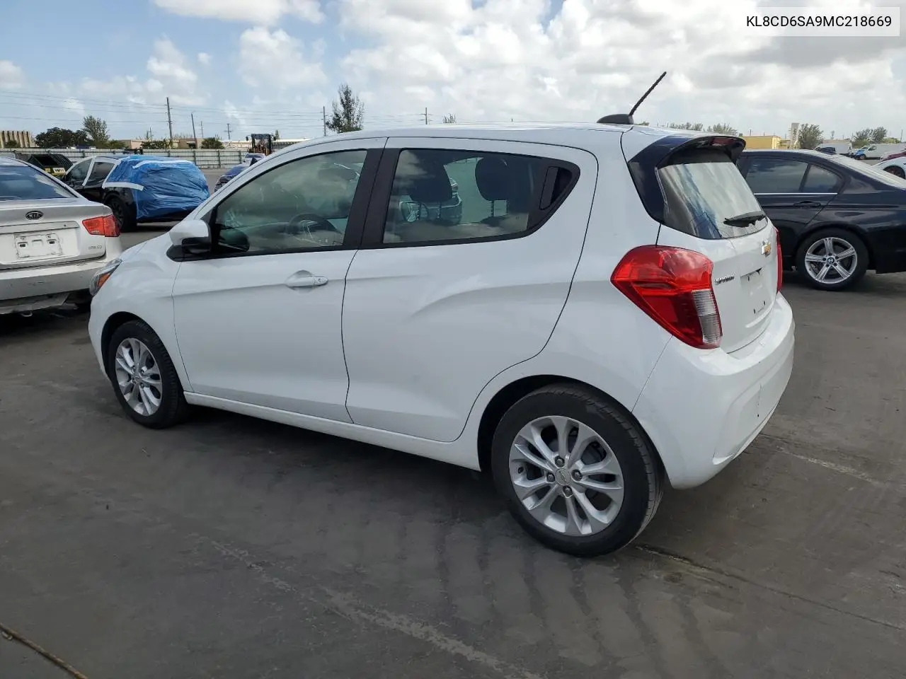 2021 Chevrolet Spark 1Lt VIN: KL8CD6SA9MC218669 Lot: 51580225