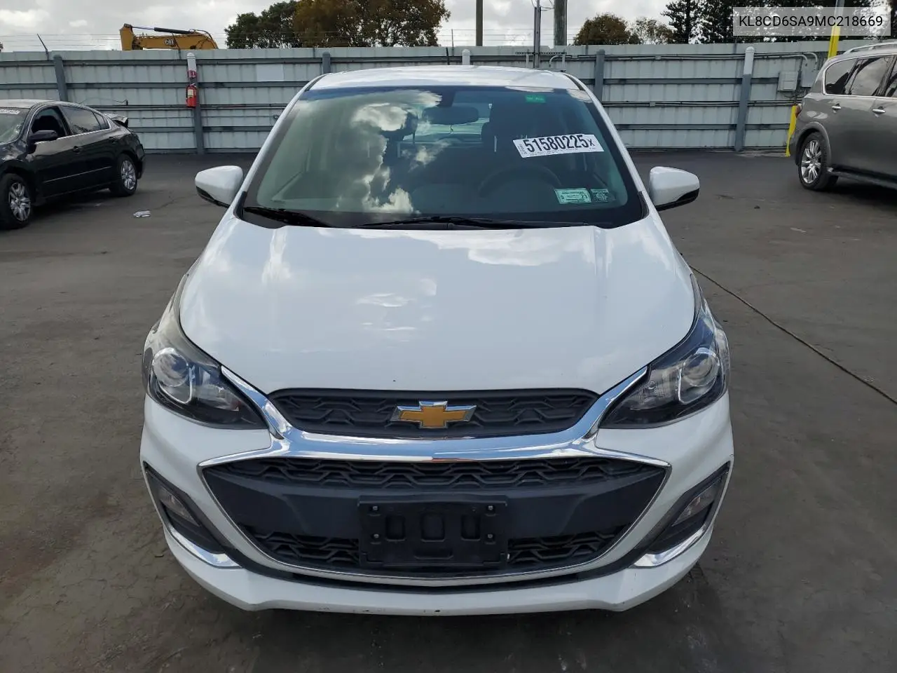 2021 Chevrolet Spark 1Lt VIN: KL8CD6SA9MC218669 Lot: 51580225