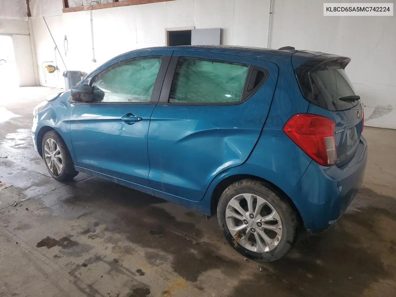 2021 Chevrolet Spark 1Lt VIN: KL8CD6SA5MC742224 Lot: 51916665