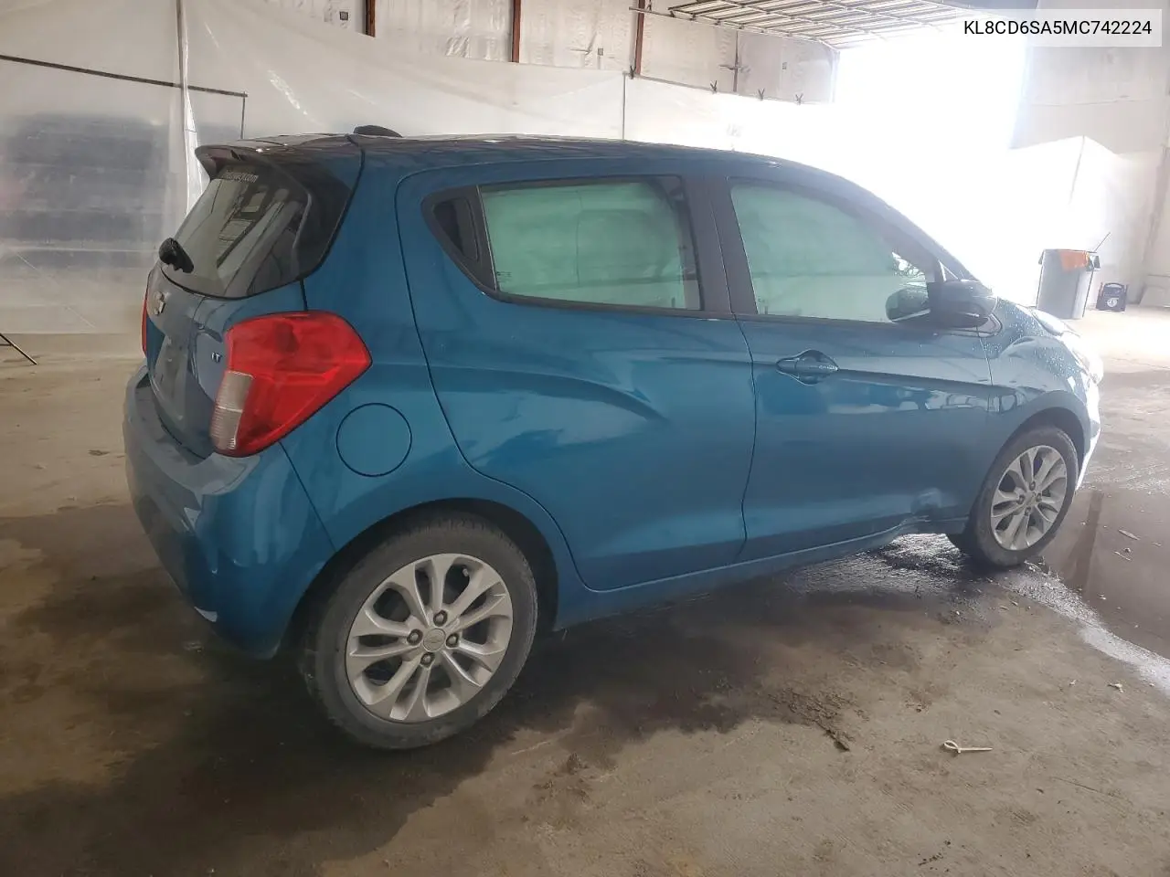 2021 Chevrolet Spark 1Lt VIN: KL8CD6SA5MC742224 Lot: 51916665