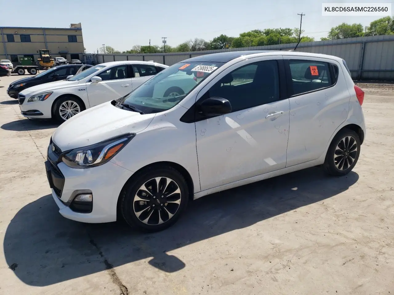 2021 Chevrolet Spark 1Lt VIN: KL8CD6SA5MC226560 Lot: 51988525