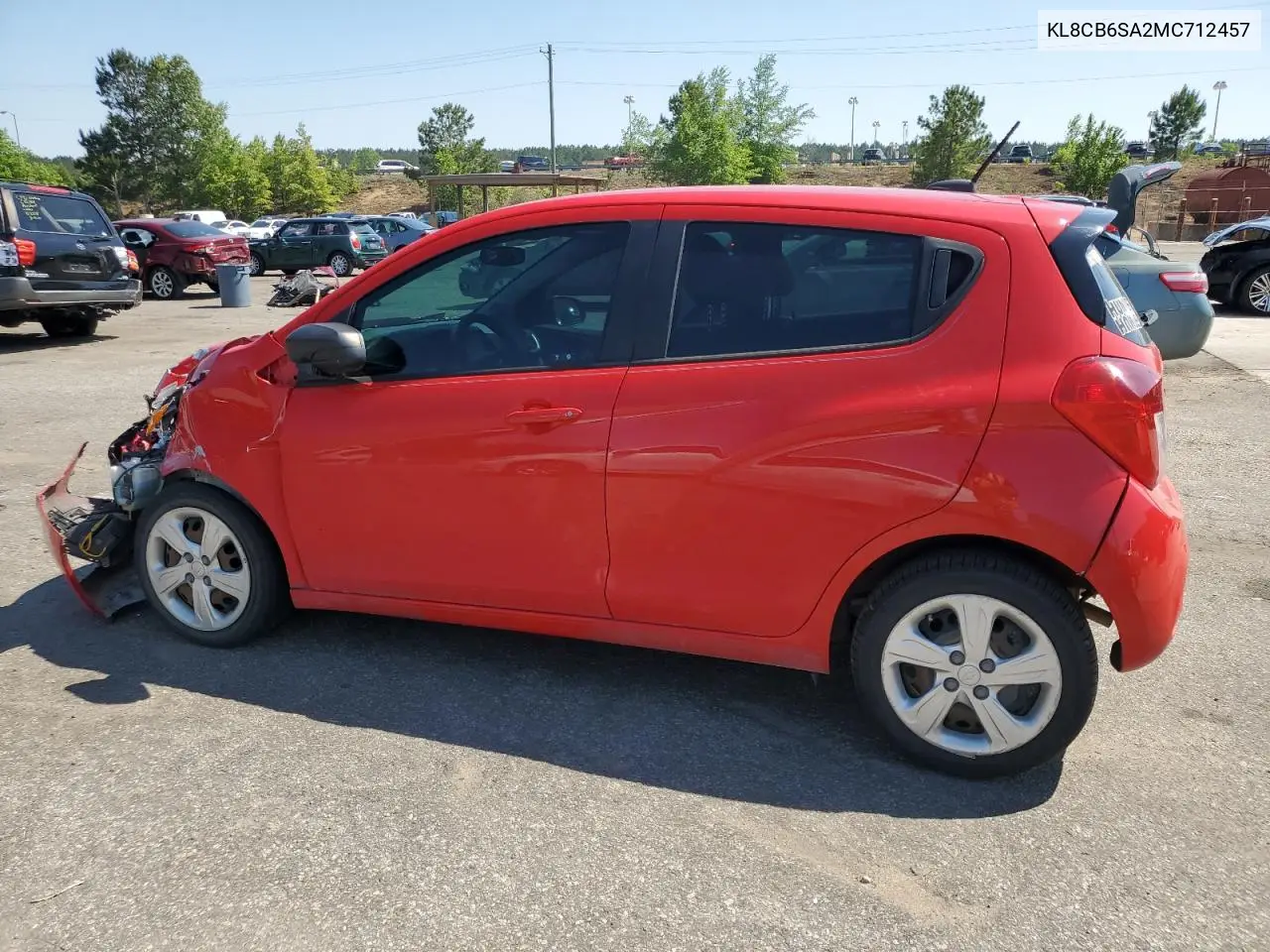 2021 Chevrolet Spark Ls VIN: KL8CB6SA2MC712457 Lot: 53747095