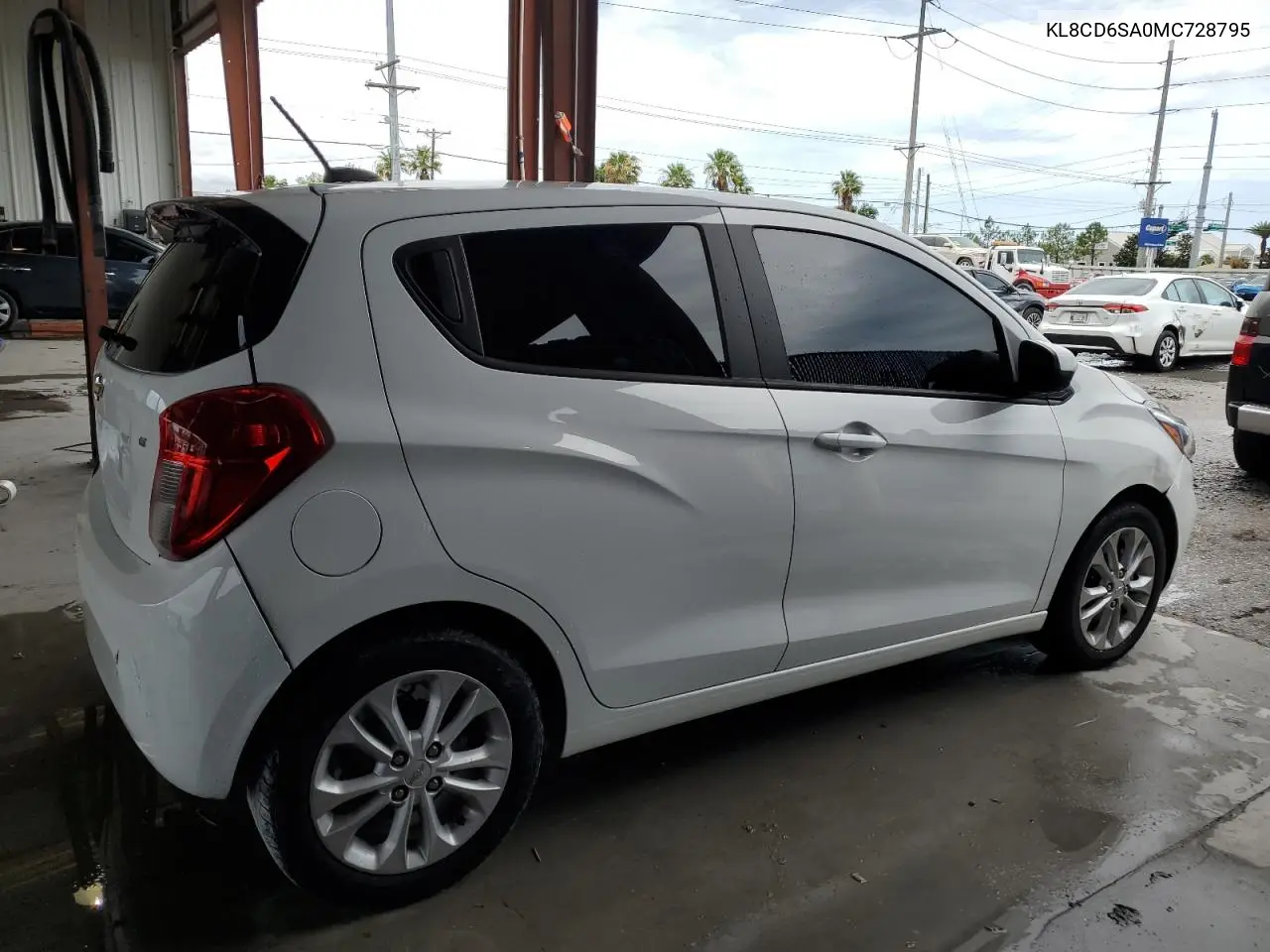 2021 Chevrolet Spark 1Lt VIN: KL8CD6SA0MC728795 Lot: 56466615