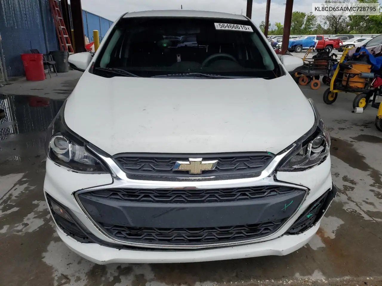 2021 Chevrolet Spark 1Lt VIN: KL8CD6SA0MC728795 Lot: 56466615