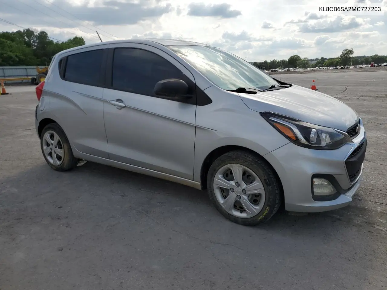 2021 Chevrolet Spark Ls VIN: KL8CB6SA2MC727203 Lot: 56565975