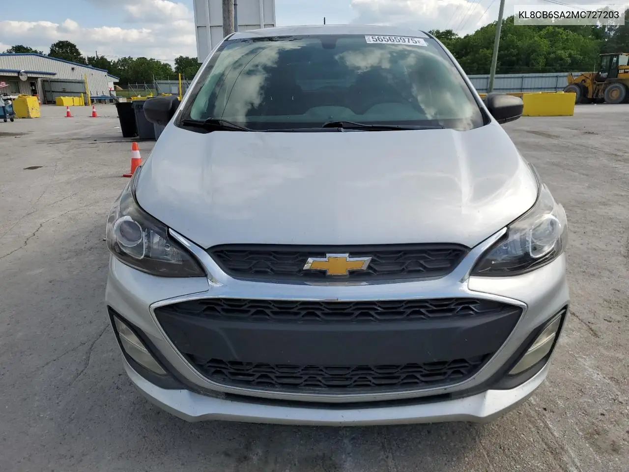 2021 Chevrolet Spark Ls VIN: KL8CB6SA2MC727203 Lot: 56565975