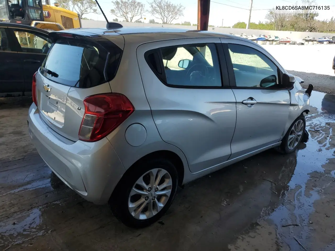 2021 Chevrolet Spark 1Lt VIN: KL8CD6SA8MC716135 Lot: 56934825