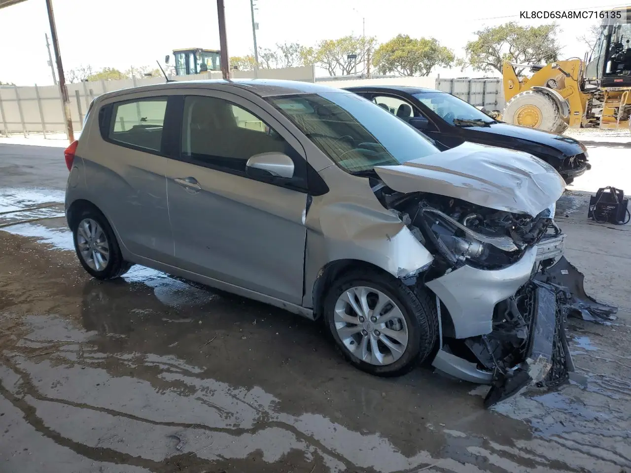 2021 Chevrolet Spark 1Lt VIN: KL8CD6SA8MC716135 Lot: 56934825