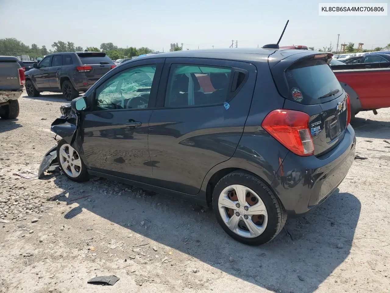 2021 Chevrolet Spark Ls VIN: KL8CB6SA4MC706806 Lot: 60316155
