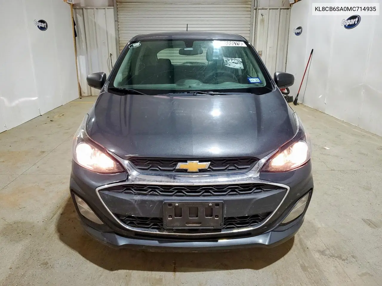 2021 Chevrolet Spark Ls VIN: KL8CB6SA0MC714935 Lot: 62060075