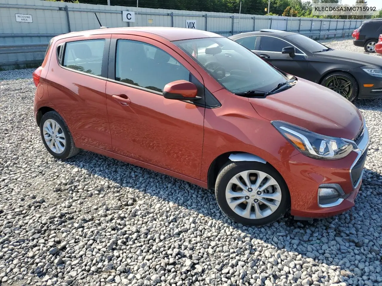 2021 Chevrolet Spark 1Lt VIN: KL8CD6SA3MC715992 Lot: 62203805