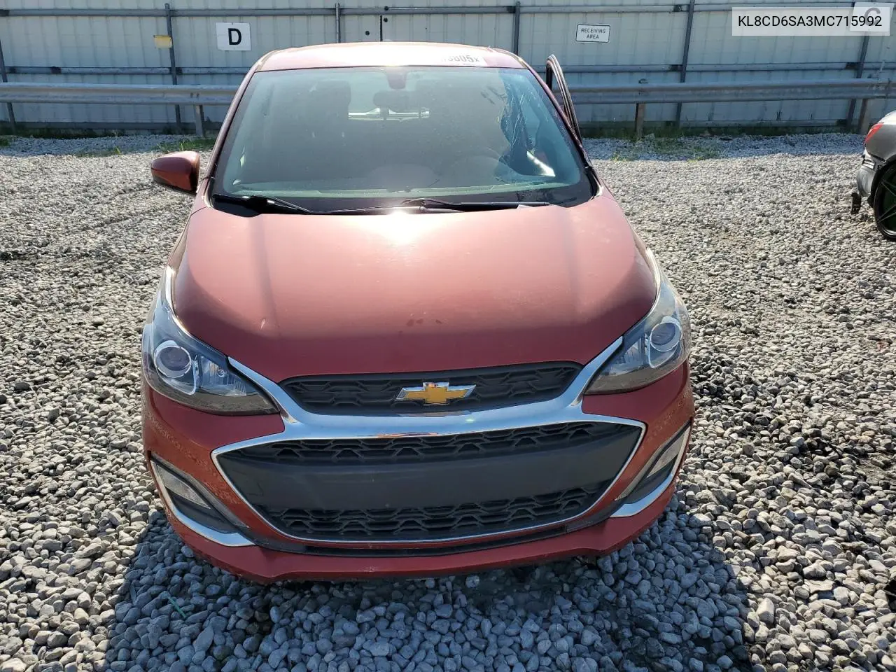2021 Chevrolet Spark 1Lt VIN: KL8CD6SA3MC715992 Lot: 62203805