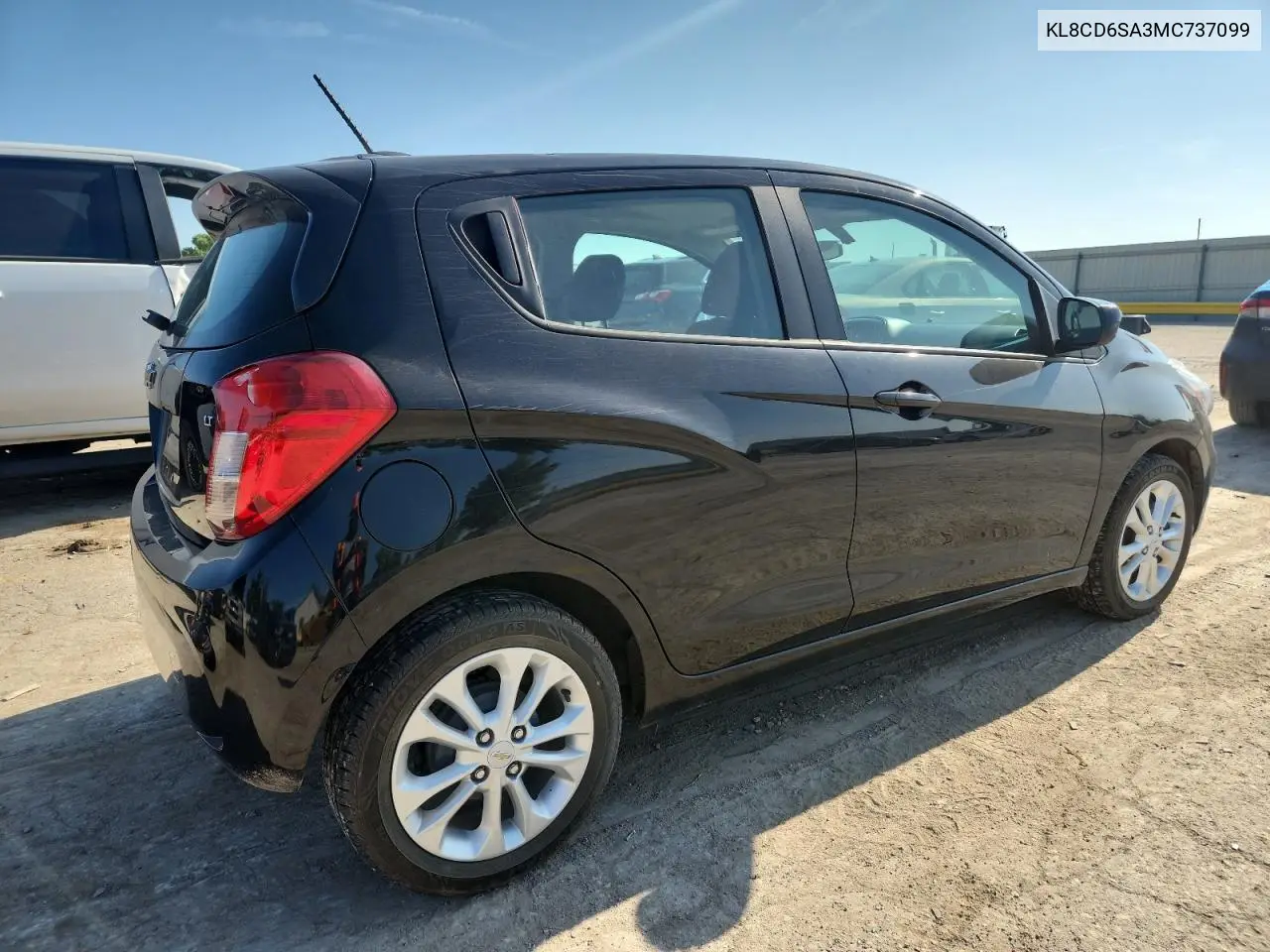 2021 Chevrolet Spark 1Lt VIN: KL8CD6SA3MC737099 Lot: 62285655