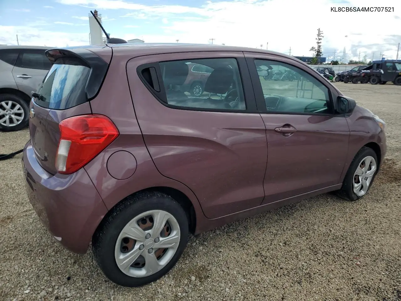 2021 Chevrolet Spark Ls VIN: KL8CB6SA4MC707521 Lot: 62390535