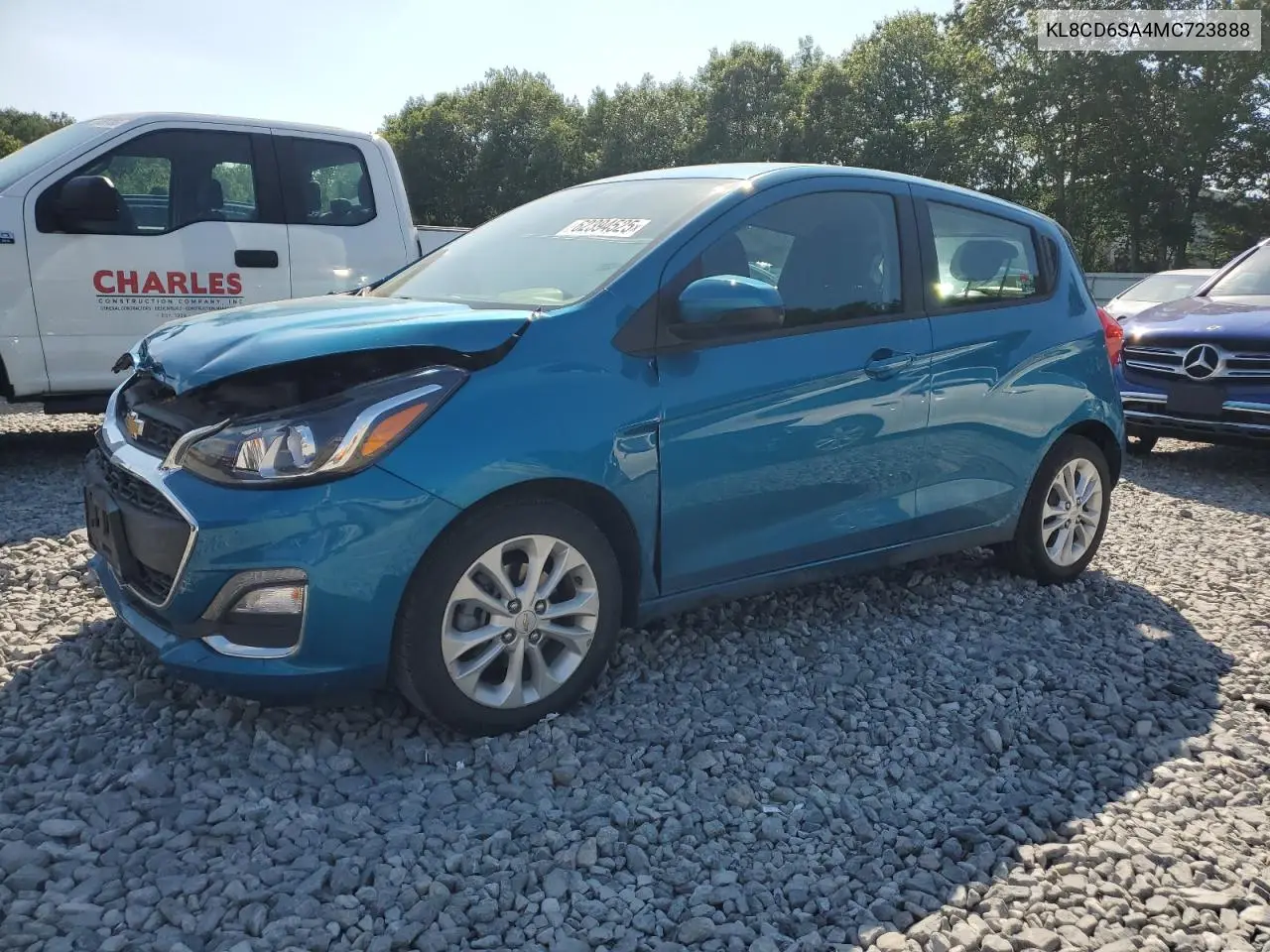 2021 Chevrolet Spark 1Lt VIN: KL8CD6SA4MC723888 Lot: 62394525