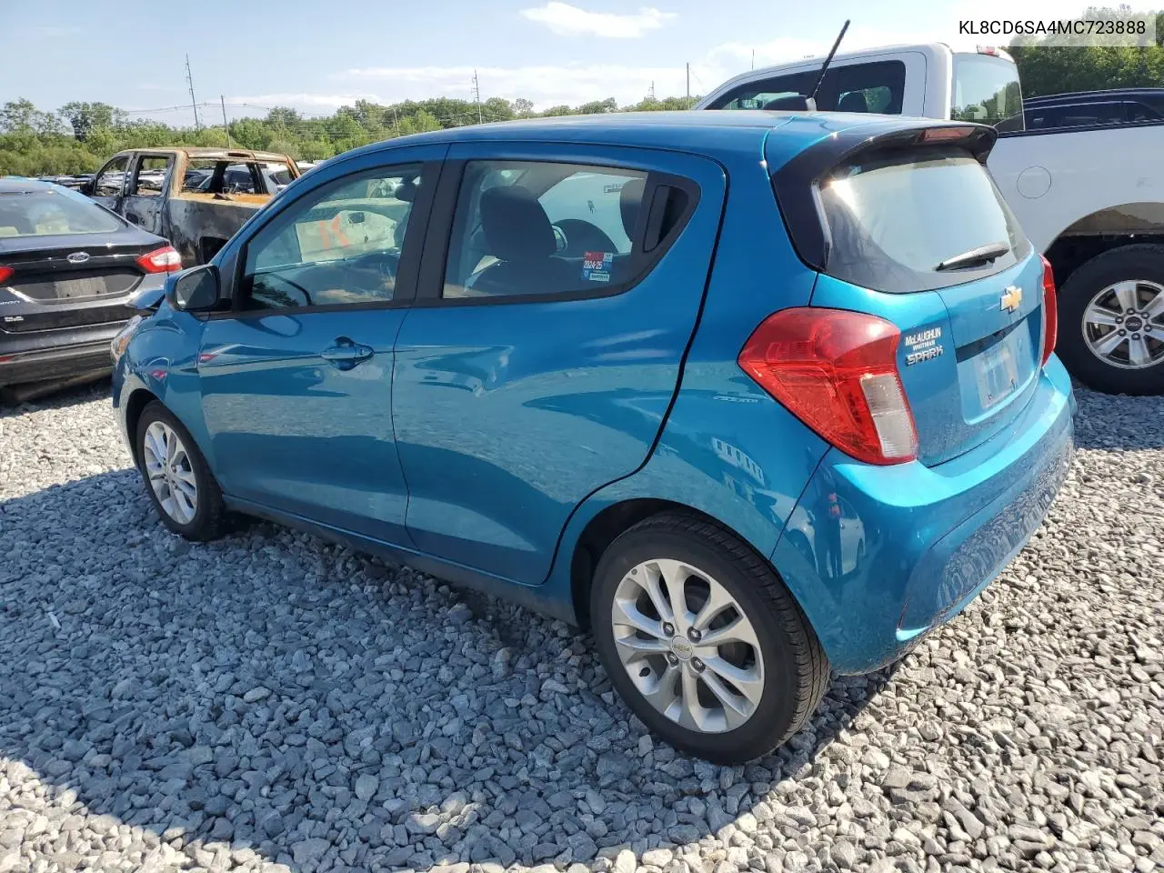 2021 Chevrolet Spark 1Lt VIN: KL8CD6SA4MC723888 Lot: 62394525