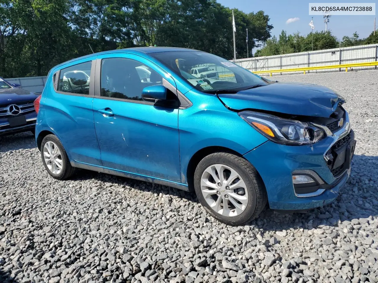 2021 Chevrolet Spark 1Lt VIN: KL8CD6SA4MC723888 Lot: 62394525