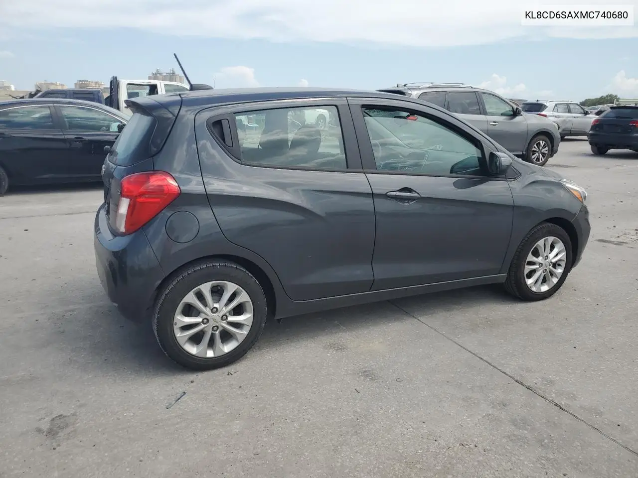 2021 Chevrolet Spark 1Lt VIN: KL8CD6SAXMC740680 Lot: 62806345
