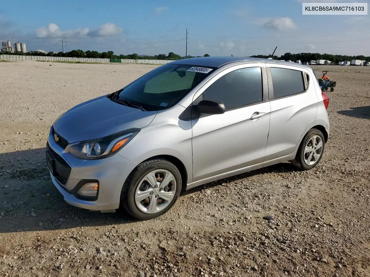2021 Chevrolet Spark Ls VIN: KL8CB6SA9MC716103 Lot: 62849805