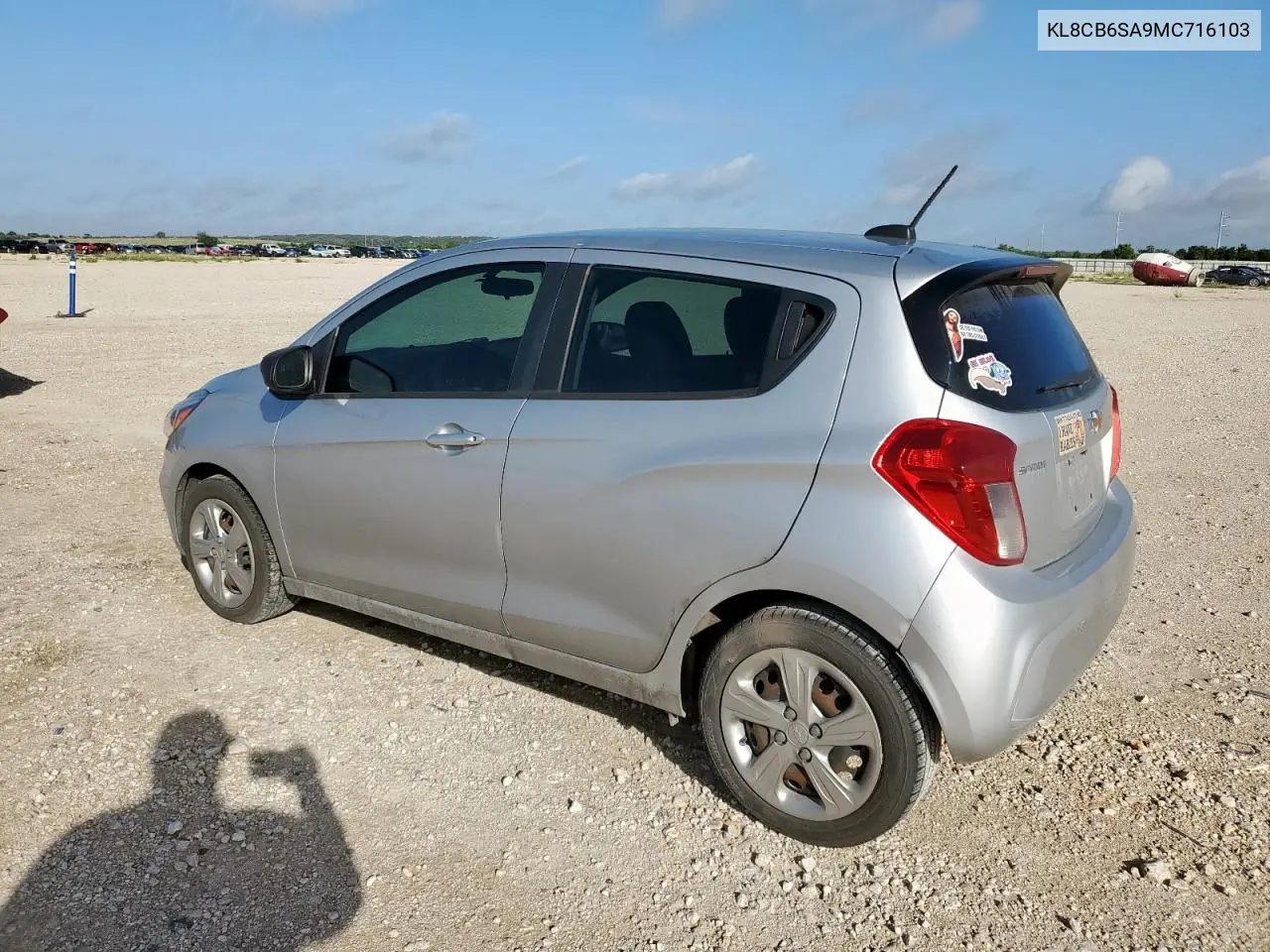 2021 Chevrolet Spark Ls VIN: KL8CB6SA9MC716103 Lot: 62849805