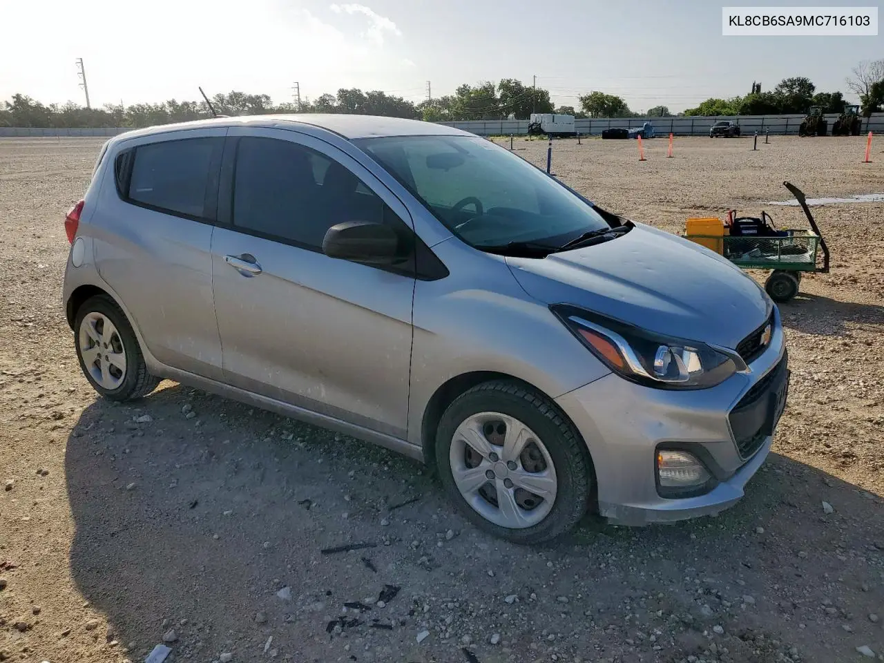 2021 Chevrolet Spark Ls VIN: KL8CB6SA9MC716103 Lot: 62849805
