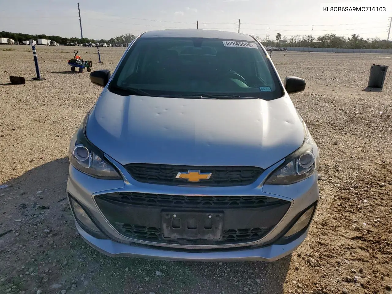 2021 Chevrolet Spark Ls VIN: KL8CB6SA9MC716103 Lot: 62849805