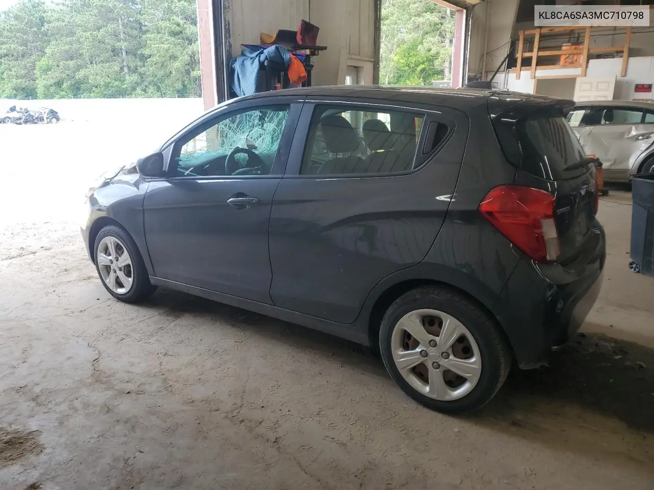 2021 Chevrolet Spark Ls VIN: KL8CA6SA3MC710798 Lot: 63390945