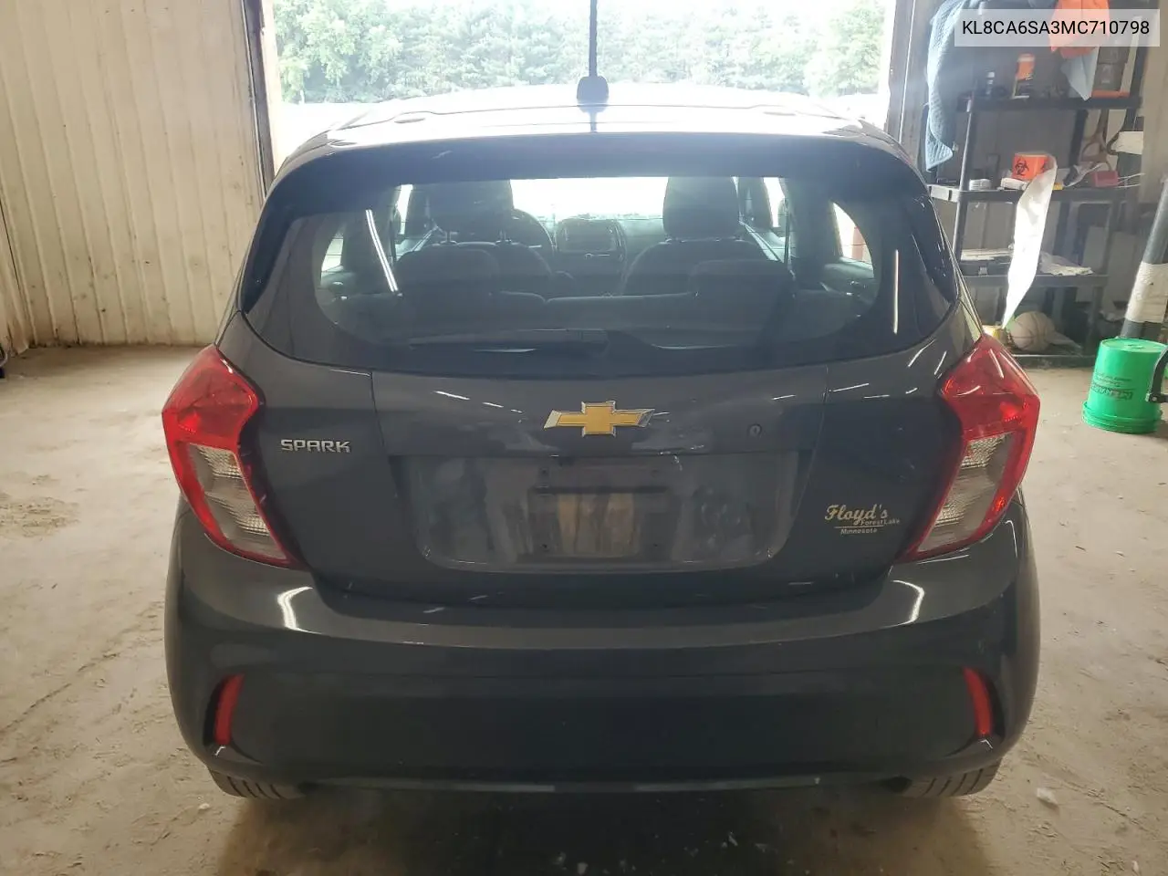 2021 Chevrolet Spark Ls VIN: KL8CA6SA3MC710798 Lot: 63390945