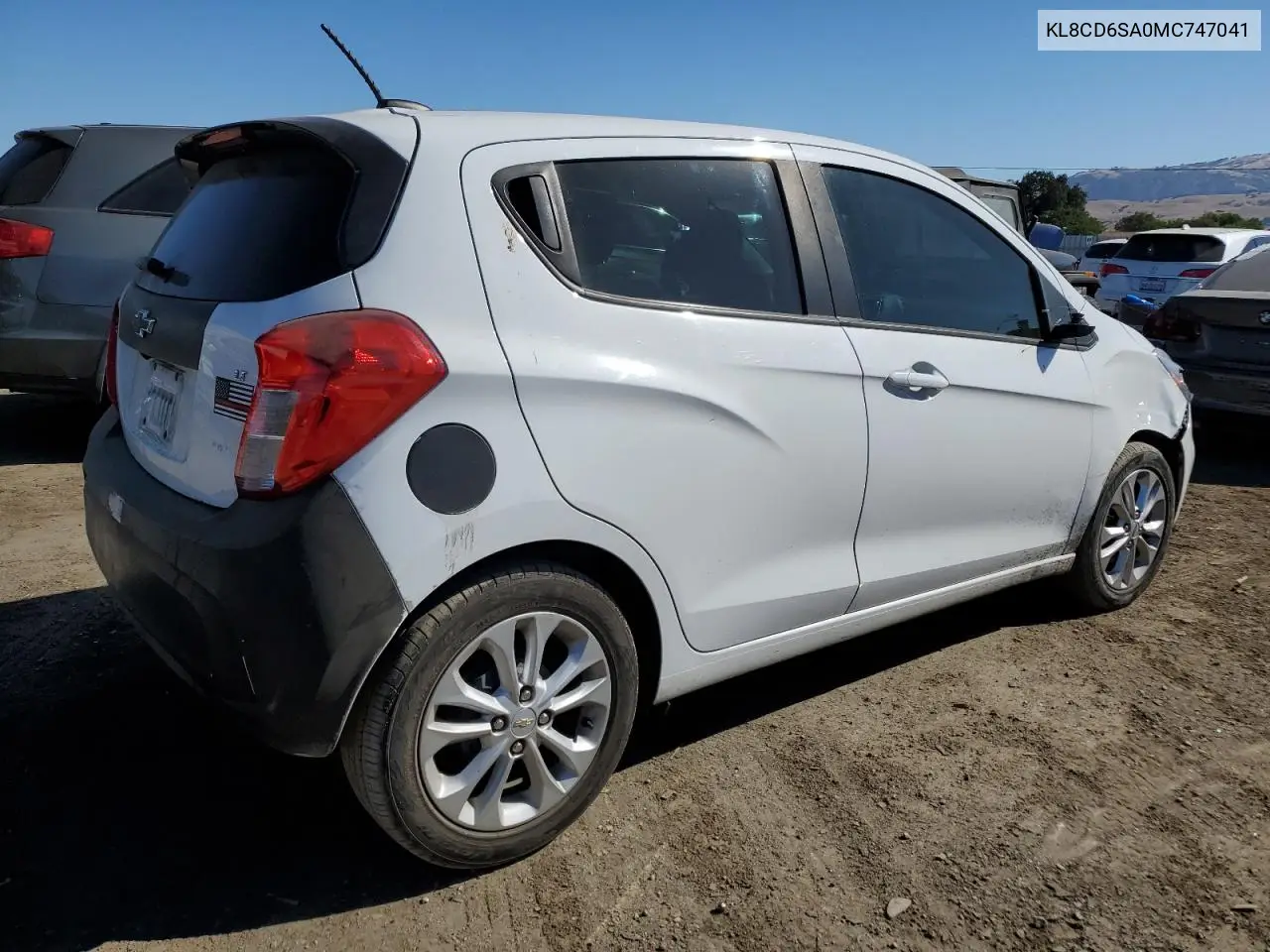 2021 Chevrolet Spark 1Lt VIN: KL8CD6SA0MC747041 Lot: 64085365