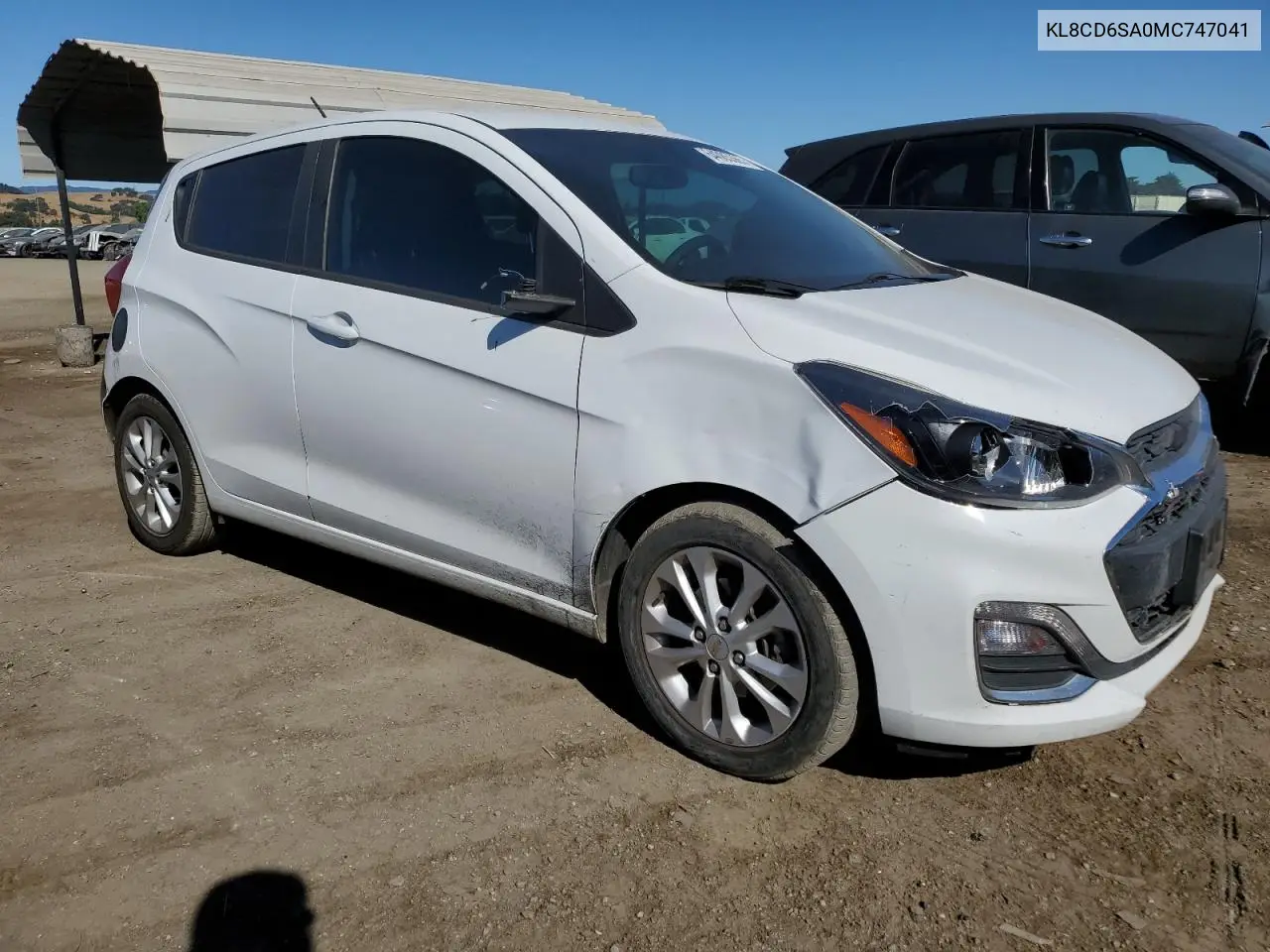 2021 Chevrolet Spark 1Lt VIN: KL8CD6SA0MC747041 Lot: 64085365