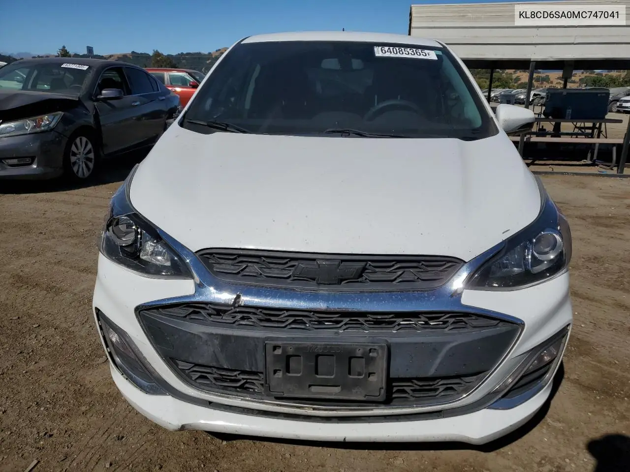 2021 Chevrolet Spark 1Lt VIN: KL8CD6SA0MC747041 Lot: 64085365