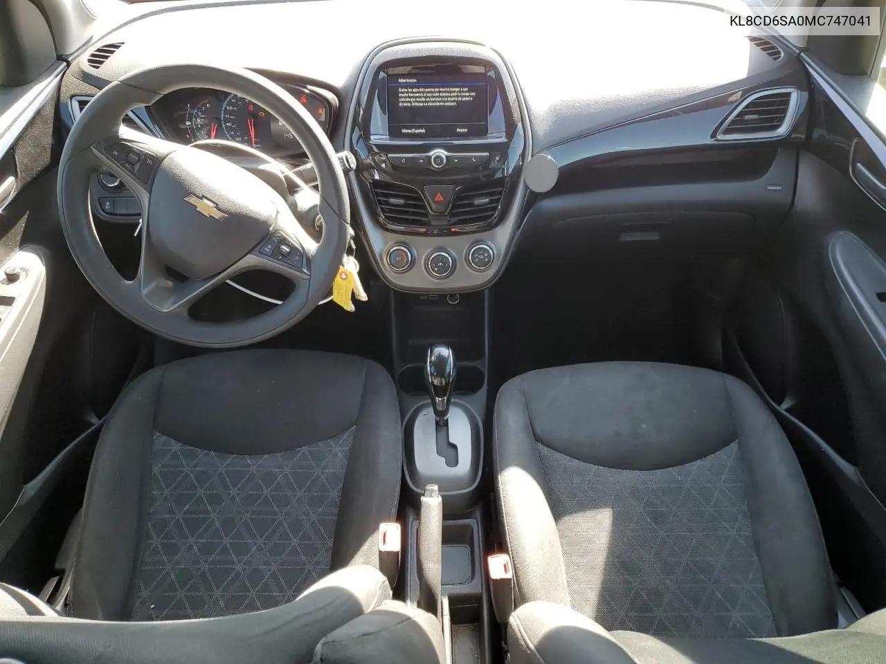 2021 Chevrolet Spark 1Lt VIN: KL8CD6SA0MC747041 Lot: 64085365
