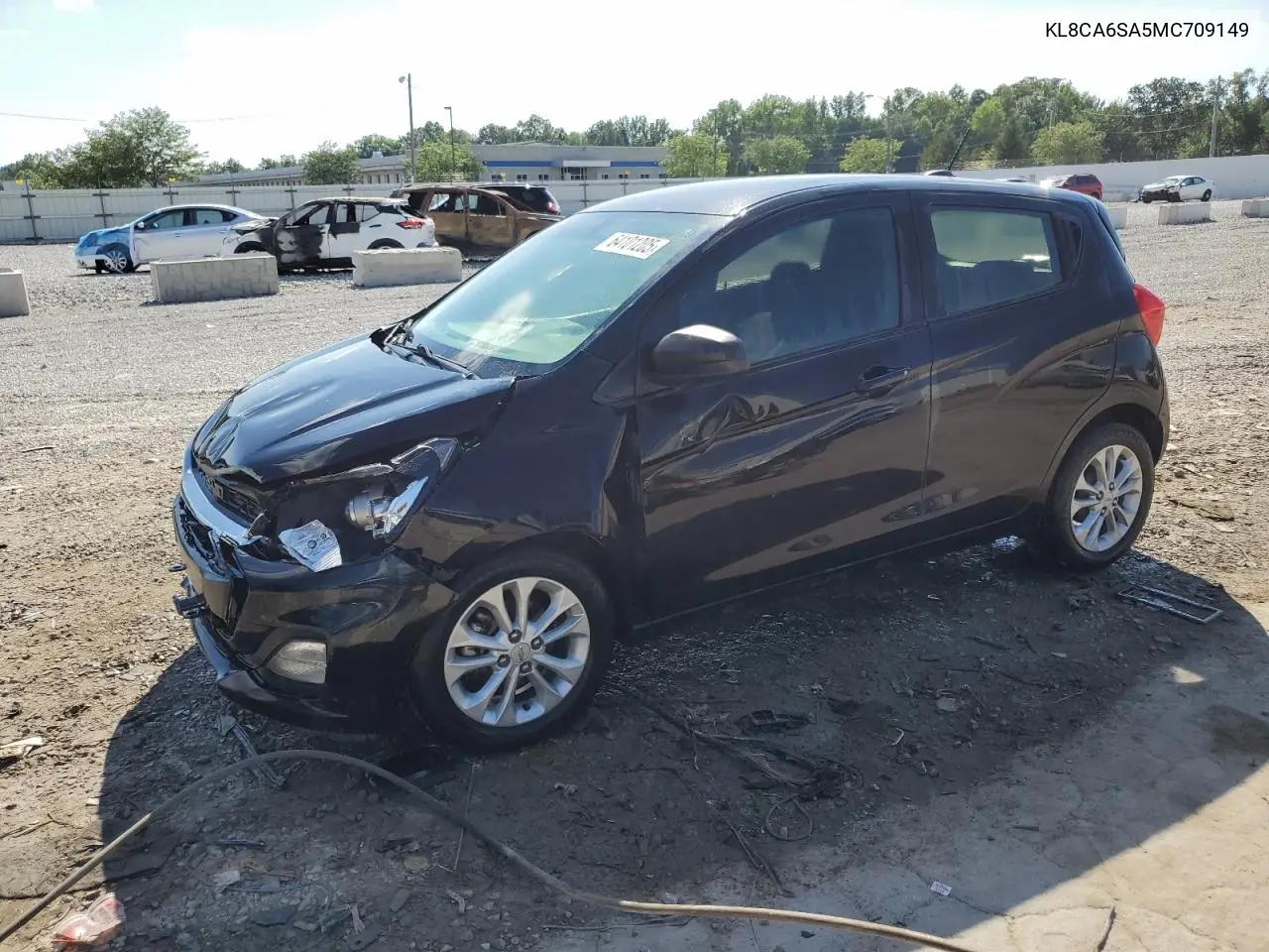 2021 Chevrolet Spark Ls VIN: KL8CA6SA5MC709149 Lot: 64101205