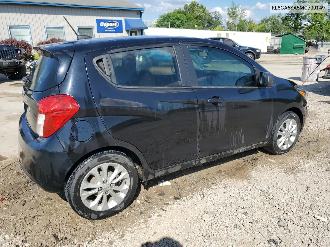 2021 Chevrolet Spark Ls VIN: KL8CA6SA5MC709149 Lot: 64101205